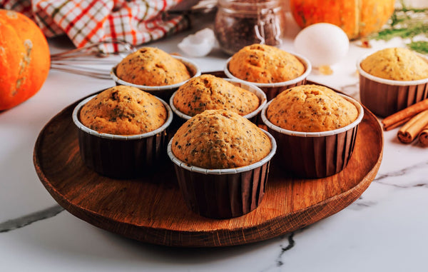 Spiced Pumpkin Collagen Muffins