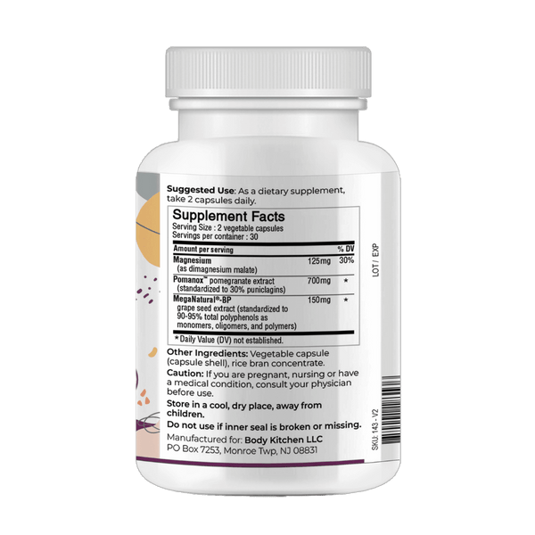 Blood Pressure Balance Label